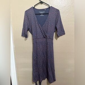 Toad&Co. Blue midlength casual dress